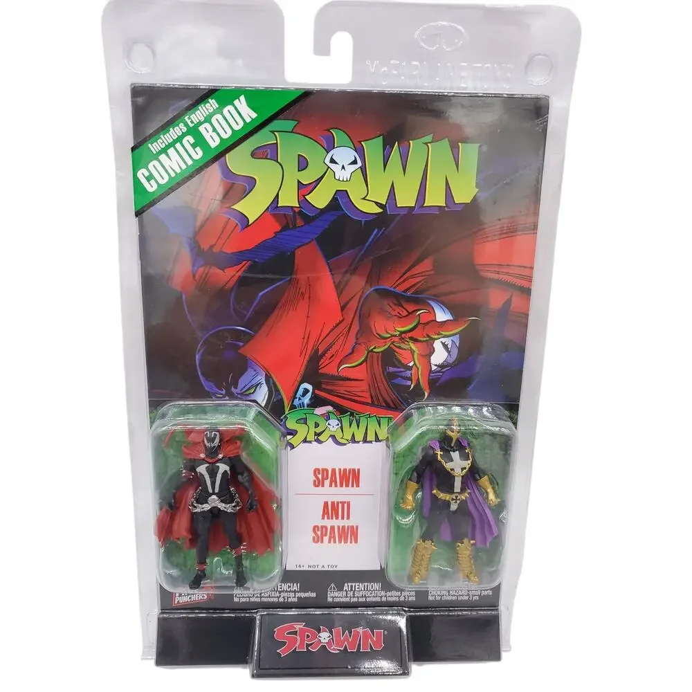 Spawn # 1 Comic and Toy - Spawn and Anti Spawn